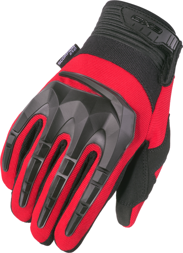 Scorpion EXO Skrub II Gloves — Red