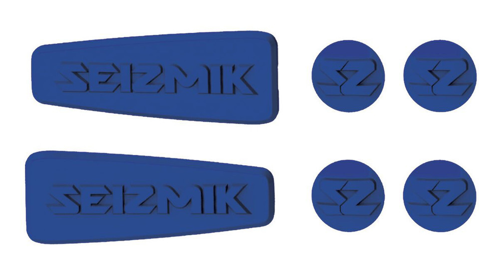 SEIZMIK PURSUIT MIRROR INSERT KIT BLUE