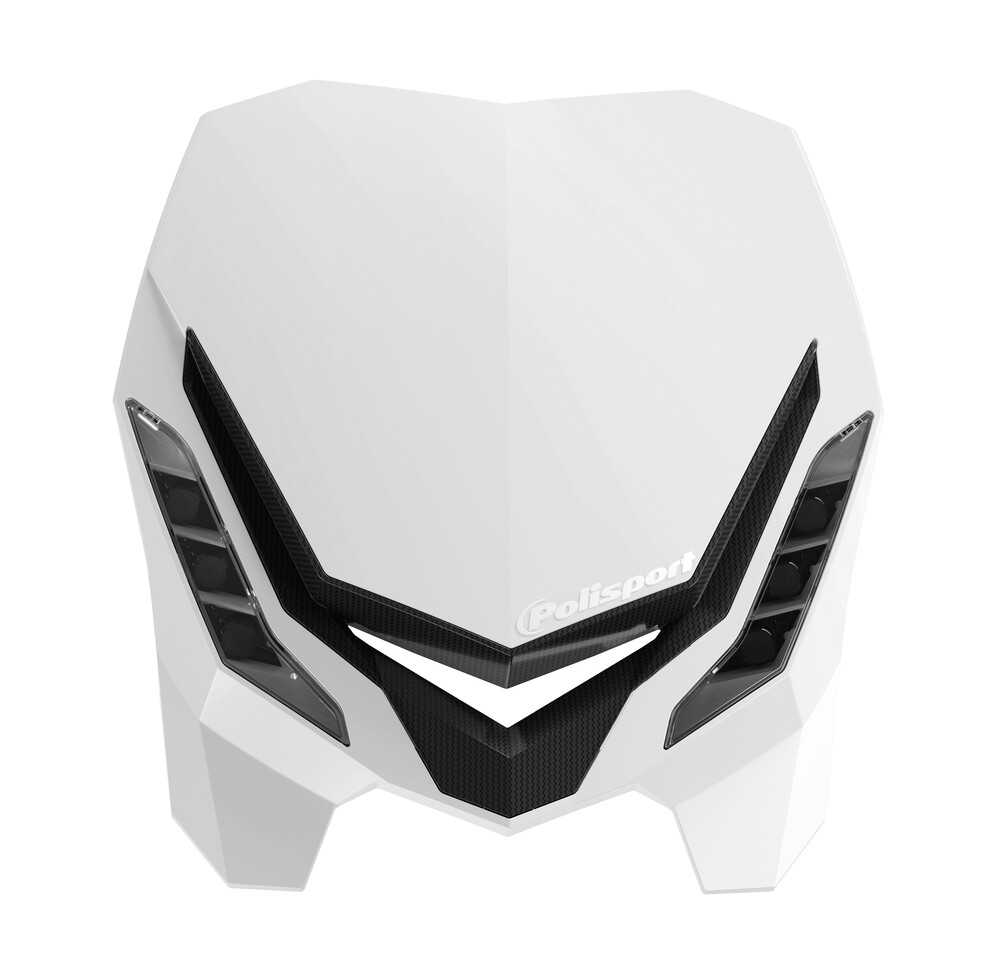 Polisport E-Blaze Headlight White/Black