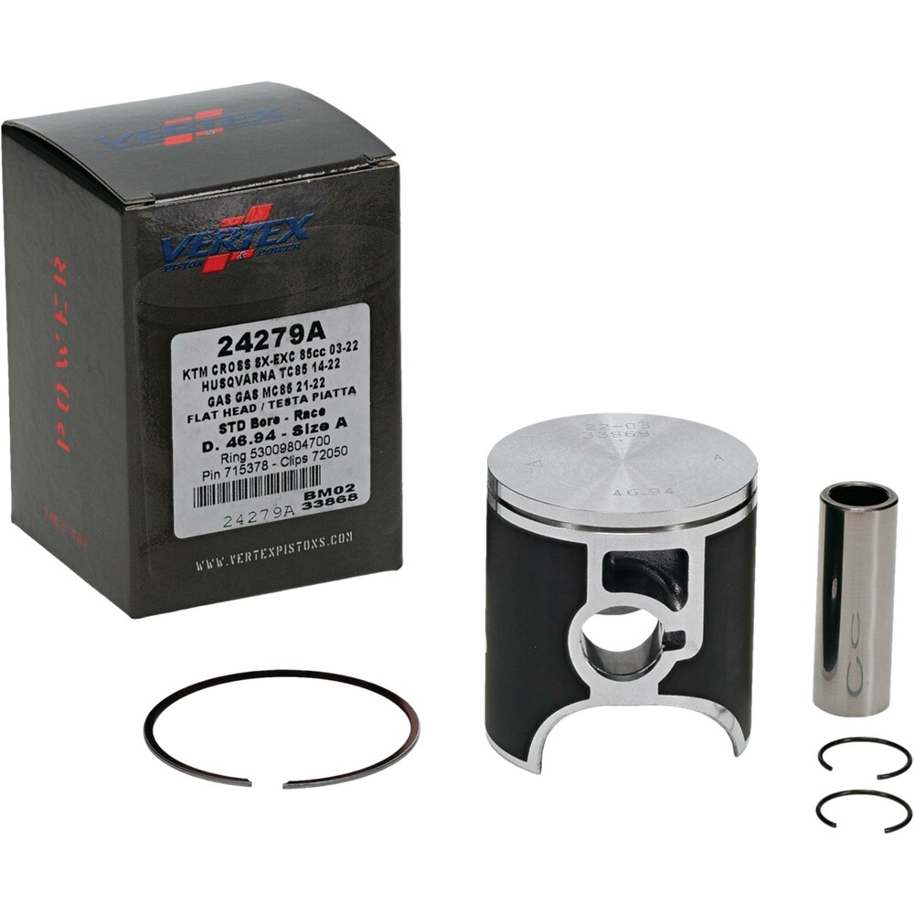 VERTEX PISTON KIT CAST RACE 46.94/STD GAS/HUSQ/KTM