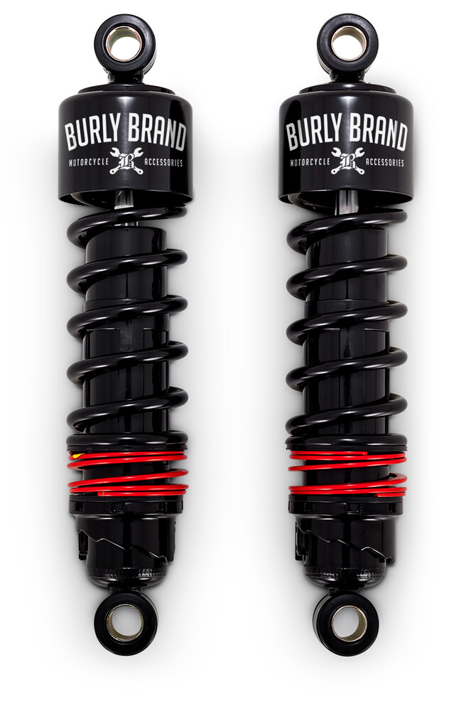 BURLY BRAND SLAMMER PLUS SHOCKS 11.5" BLACK FLT 97-22