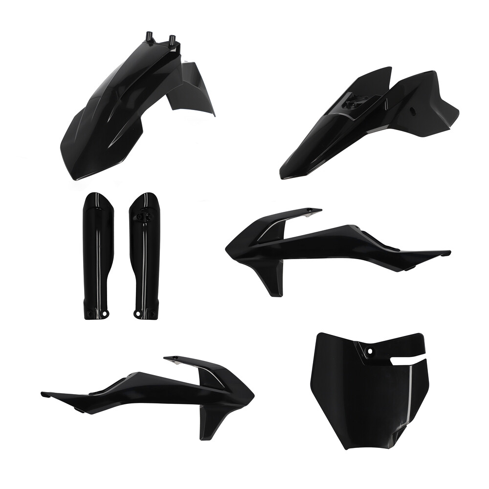 ACERBIS FULL PLASTIC KIT BLACK GAS/KTM