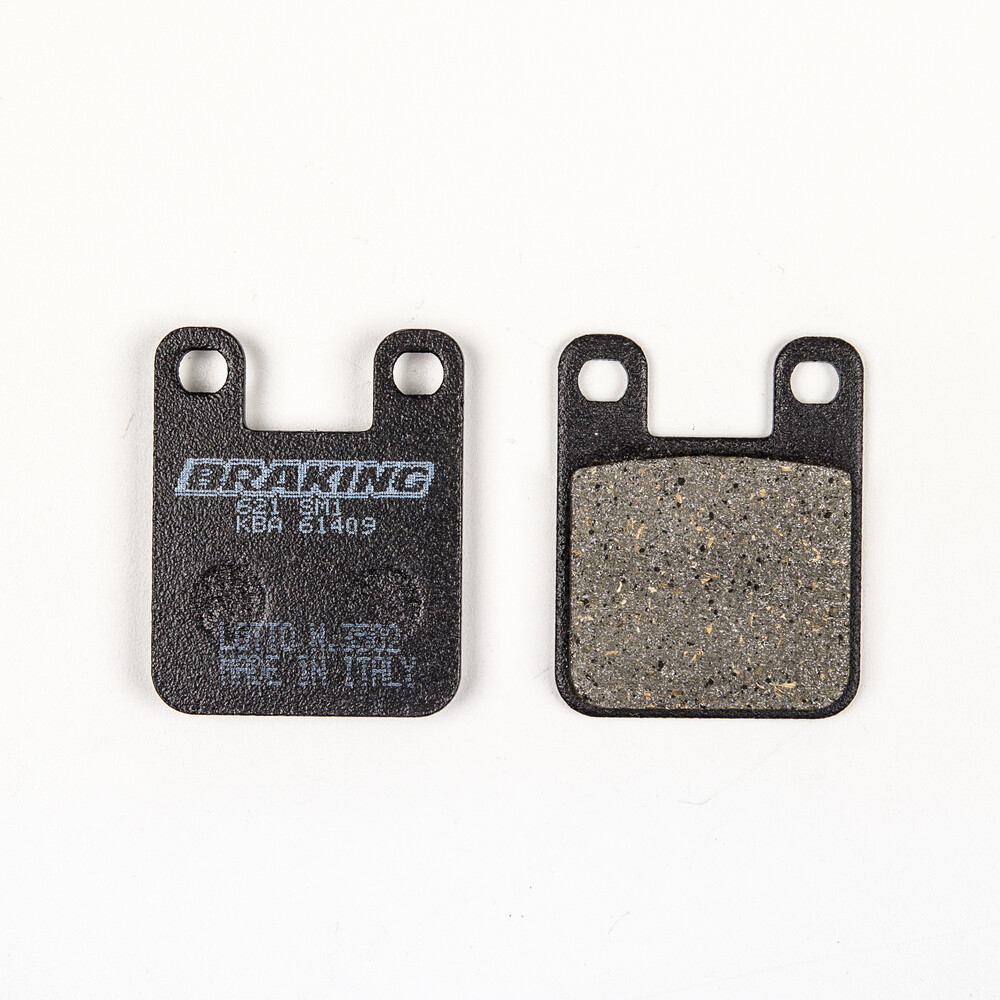 BRAKING BRAKE PAD SET SEMI-METALLIC