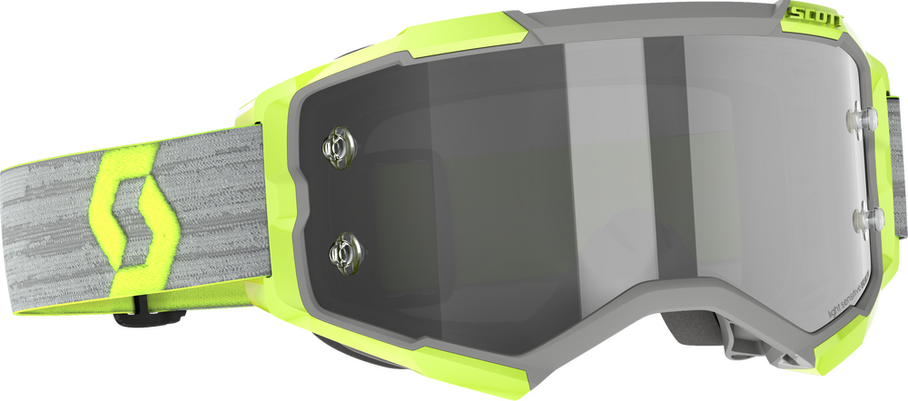 Scott Fury Goggle — Grey/Yellow
