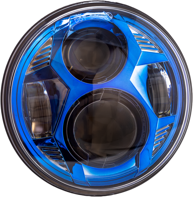 Letric Lighting Co 5.75" Led Blue Headlight