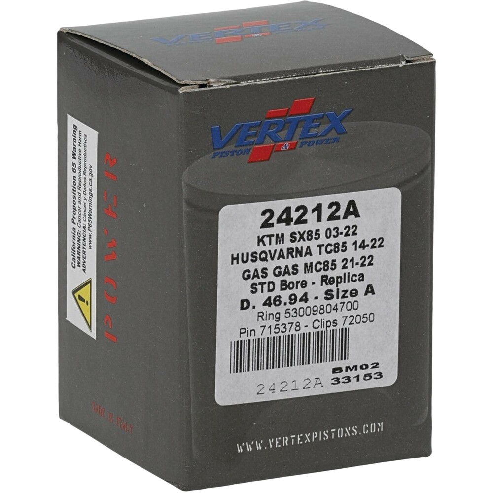 VERTEX PISTON KIT CAST 46.94/STD HUSQ/KTM