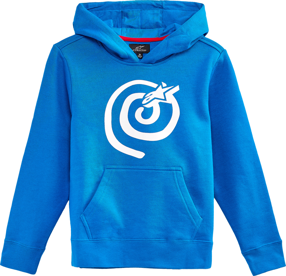 KIDS MANTRA HOODIE BRIGHT BLUE LG