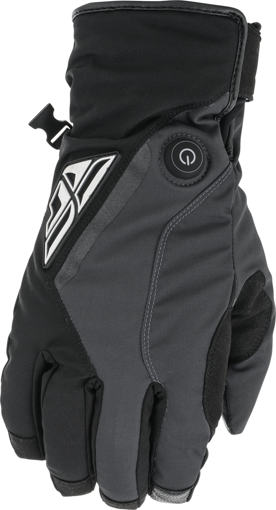TITLE HEATED GLOVES BLACK/GREY 2X