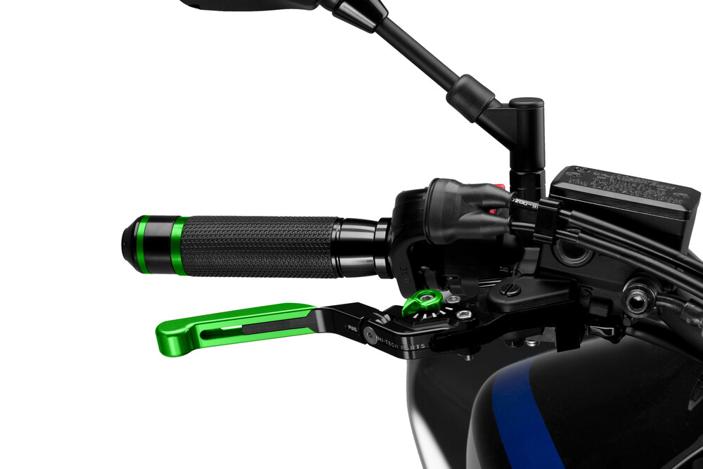 PUIG LEVER BRAKE EXTENDABLE/FOLDABLE GREEN