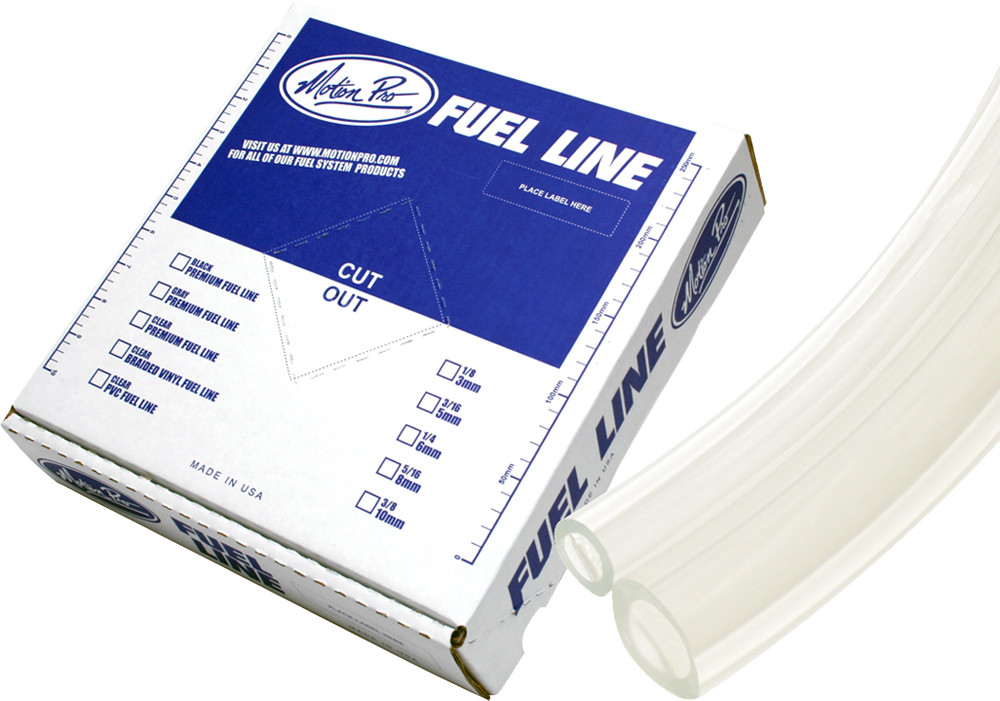 MOTION PRO PREMIUM FUEL LINE CLEAR 1/4"X25'