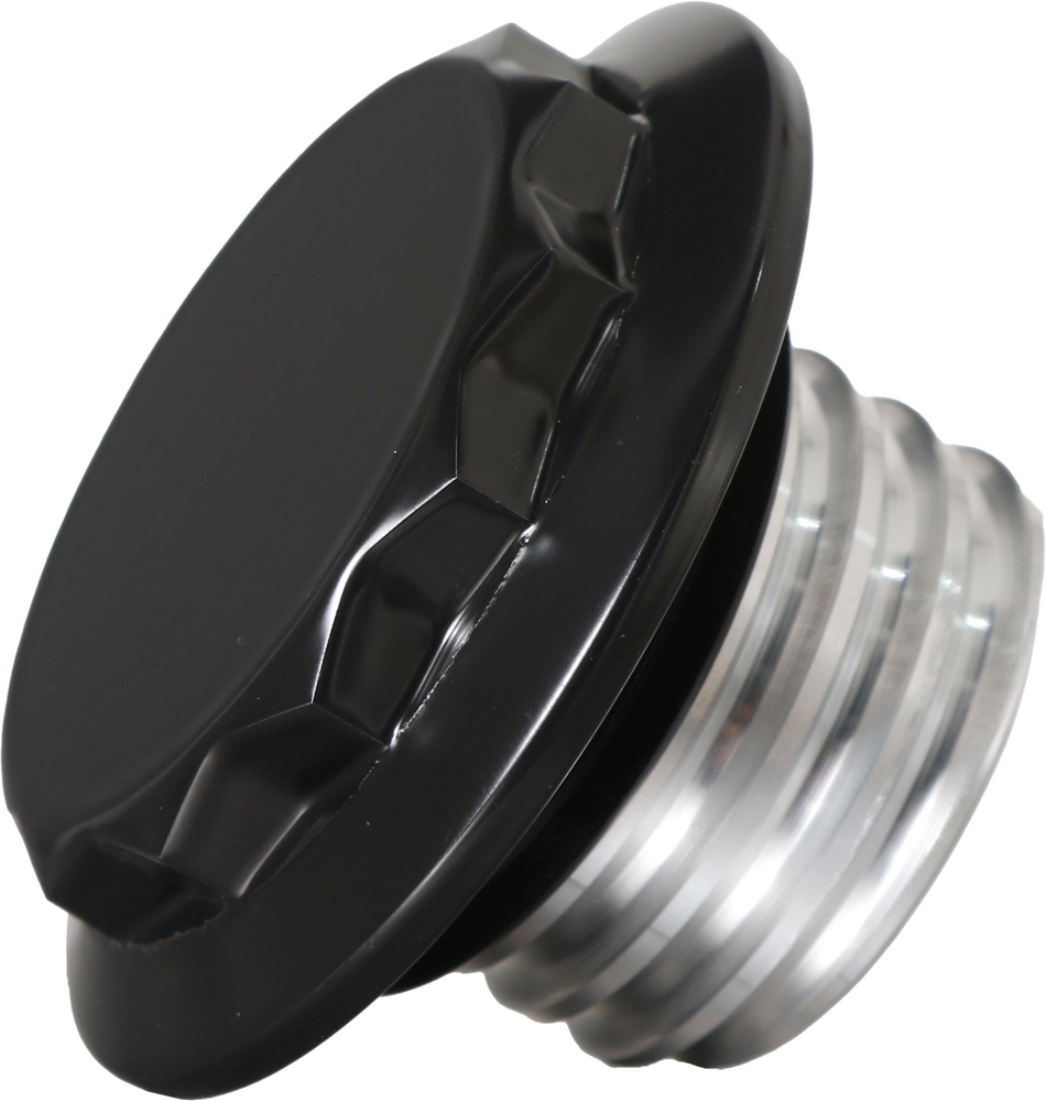HOFMANN DESIGNS H/D BILLET 12 POINT NON-VENTED BLACK FUEL CAP