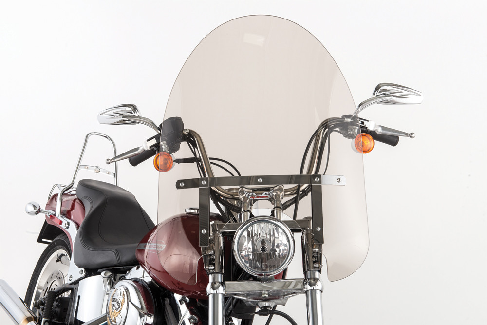 SS-30 CLASSIC CRUISER WINDSHIELD SMOKE 22"