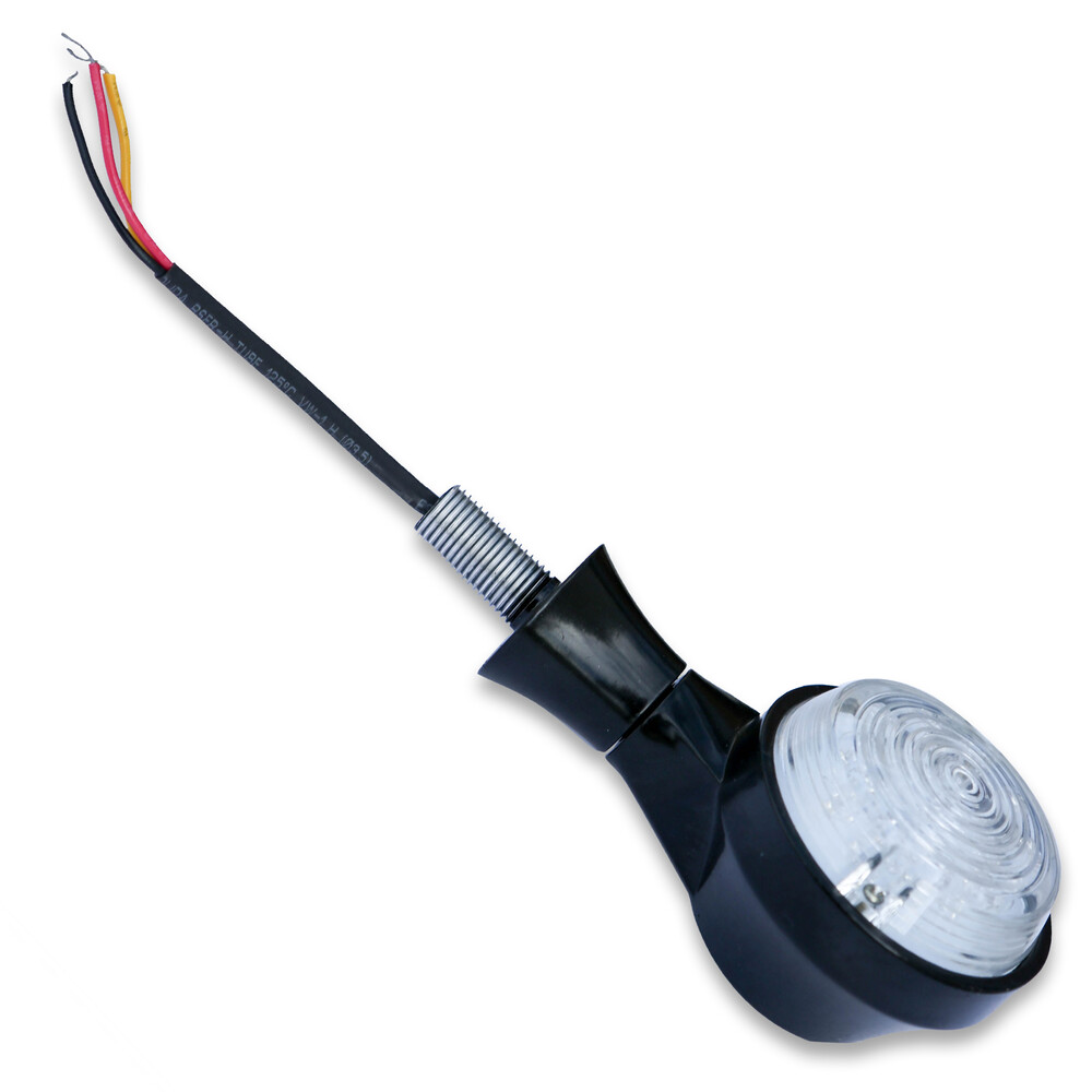 BURLY BRAND LED TURN SIGNAL AMBER UNIV BLACK PR