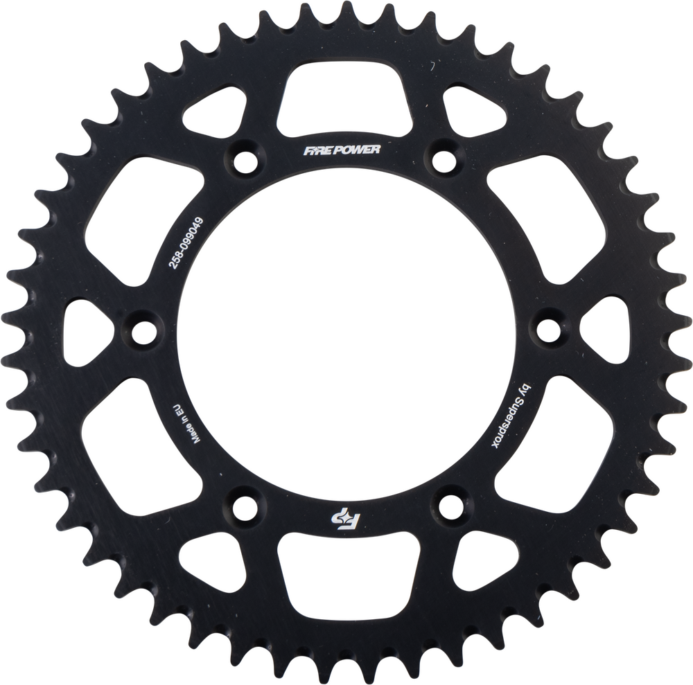 REAR SPROCKET ALUMINUM 49T BLK