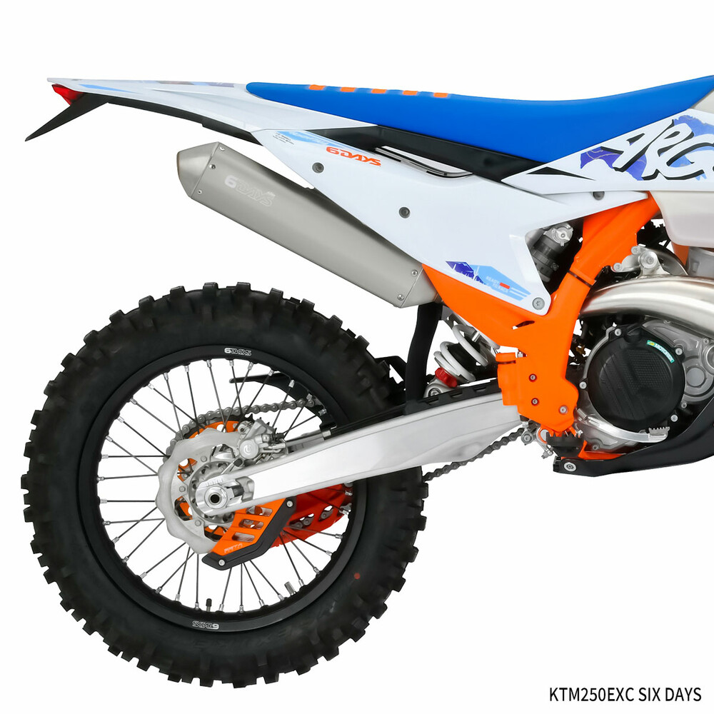 ZETA REAR DISC GUARD ORANGE