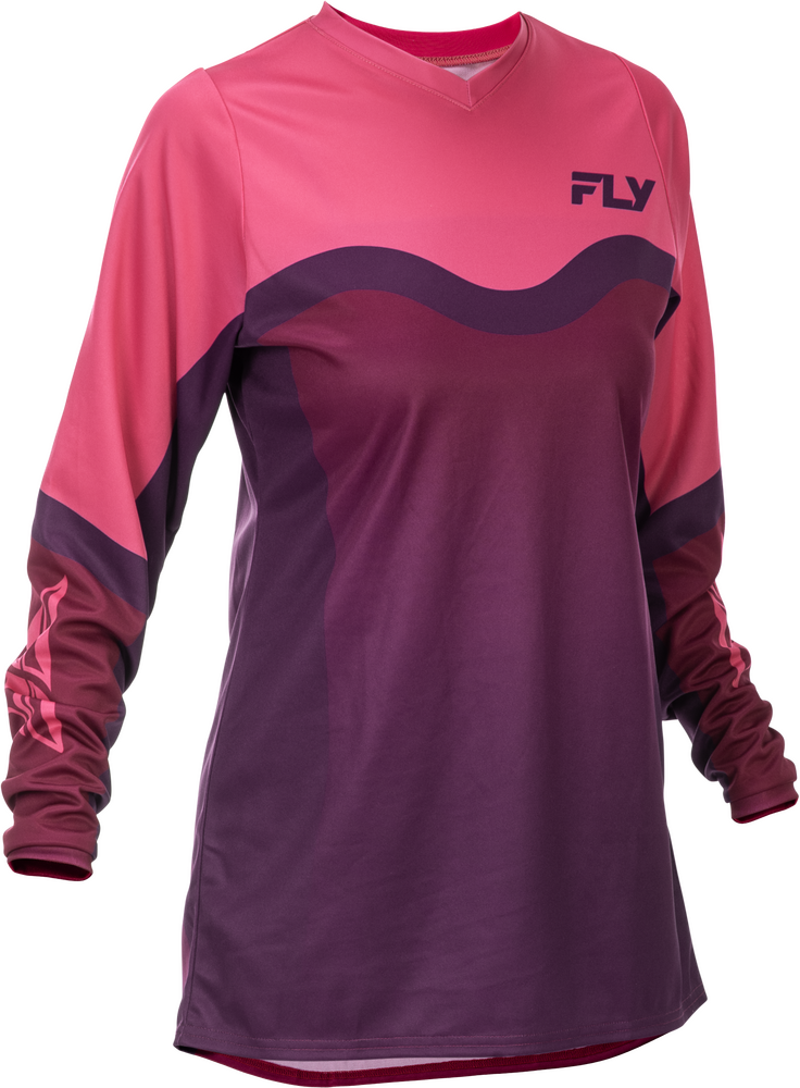 Fly Racing Women's F-16 Jersey (2026) — Pink/Muave