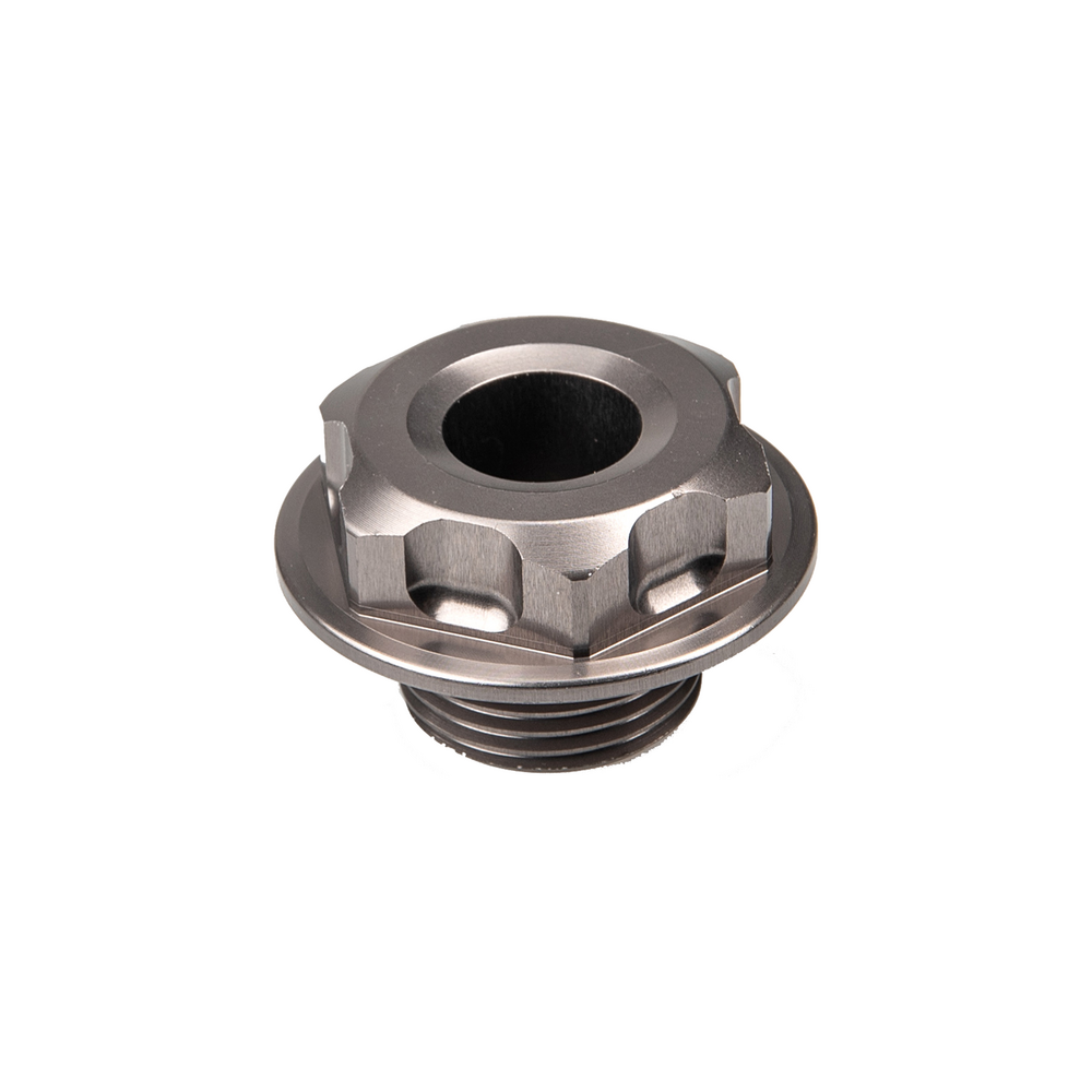 STEERING STEM NUT GREY KTM/HUSQ/GAS/BETA