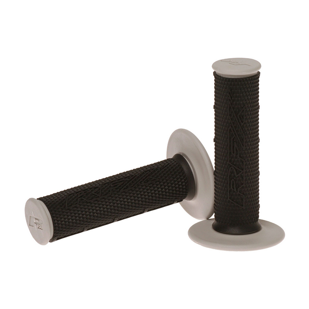 DUAL COMPOUND GRIPS GREY WITH BLACK CENTER