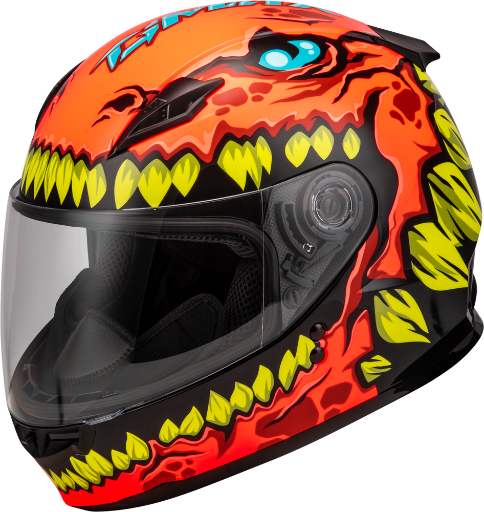 Gmax Youth GM-49Y Drax Helmet — Orange