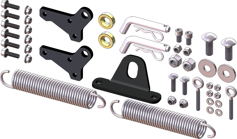 KFI UTV PRO 2.0 PUSH TUBE PARTS KIT