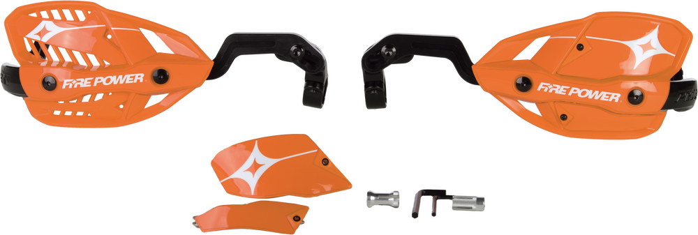 FIRE POWER 1 1/8" CLOSED HANDGUARD ORANGE