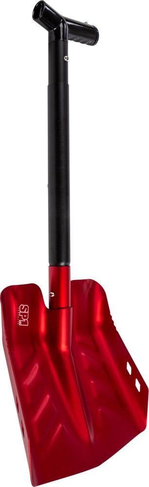 SP1 ALUMINUM SHOVEL W/SAW RED