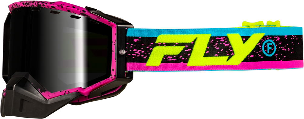 Pink/Black W/ Pink Mirror/Rose Lens