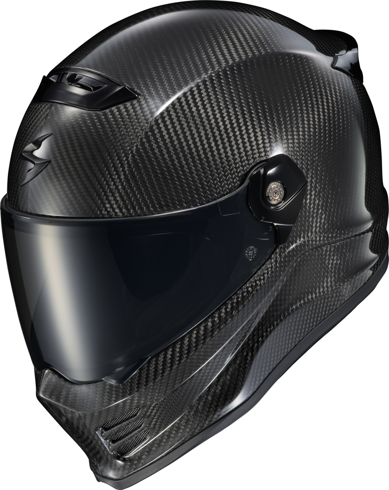 SCORPION EXO COVERT FX CARBON FULL FACE HELMET GLOSS BLACK SM