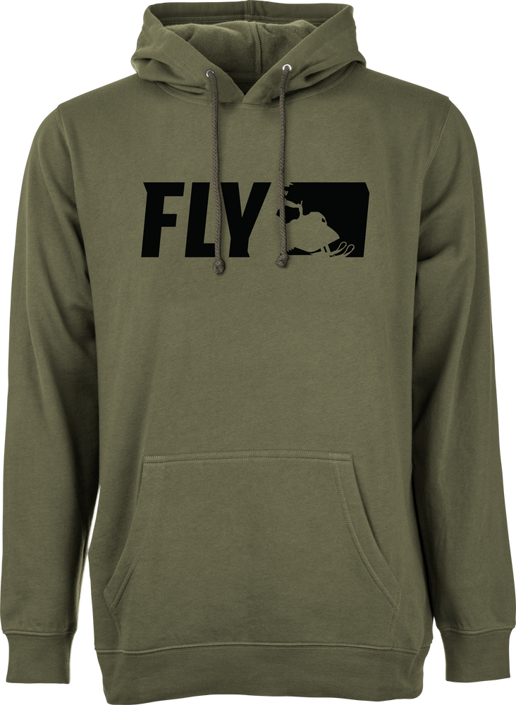 FLY PRIMARY HOODIE MILITARY GREEN XL