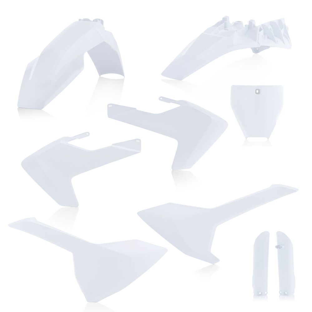 ACERBIS FULL PLASTIC KIT WHITE