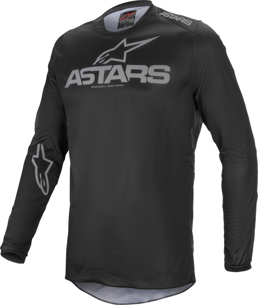 ALPINESTARS FLUID GRAPHITE JERSEY BLACKDARK GREY LG
