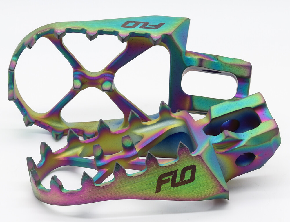 Flo Motorsports Titanium Foot Pegs KTM / Husqvarna / Gas Gas 125cc-450cc 2023-2025