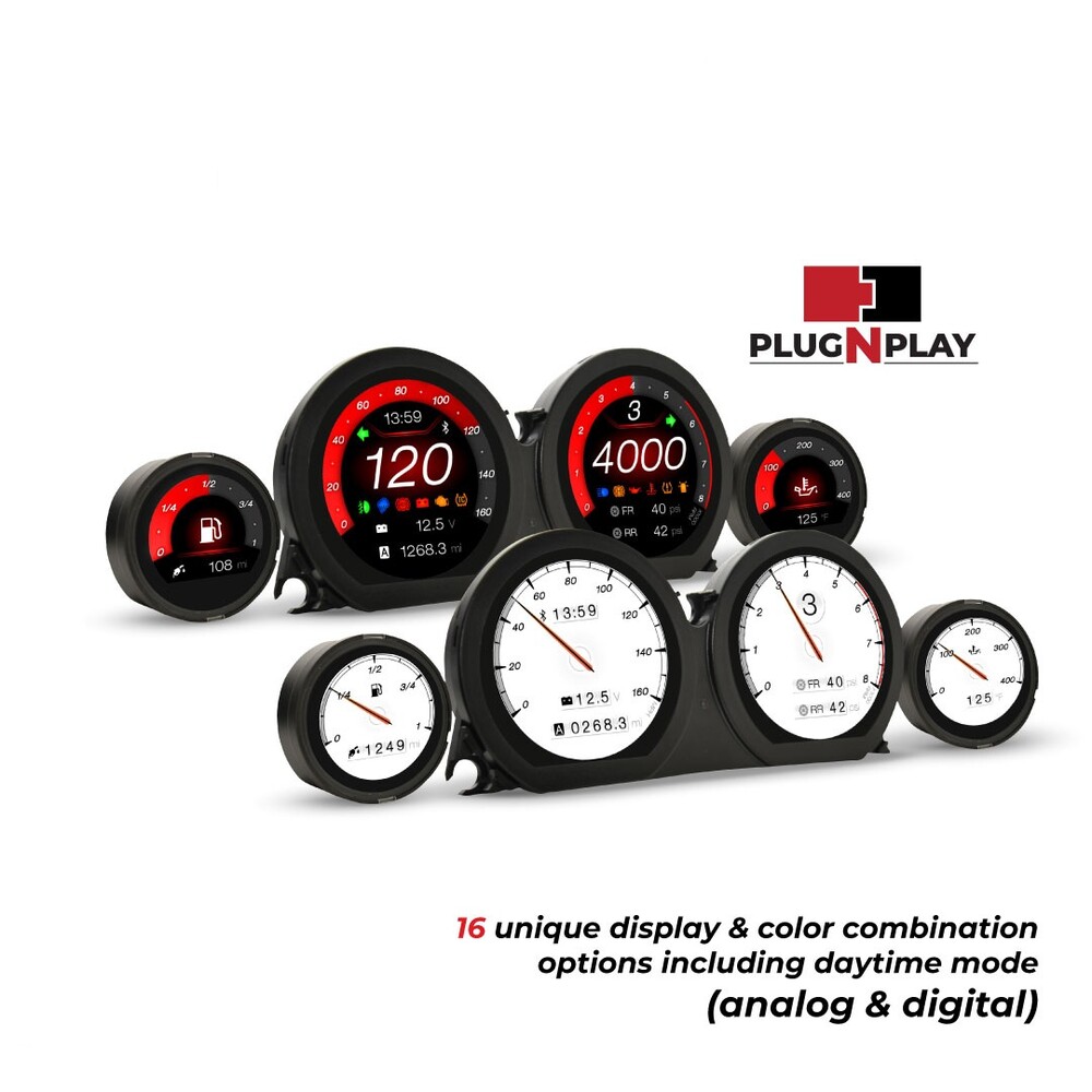 HD-03X 4 PIECE GAUGE KIT TOURING 14-23