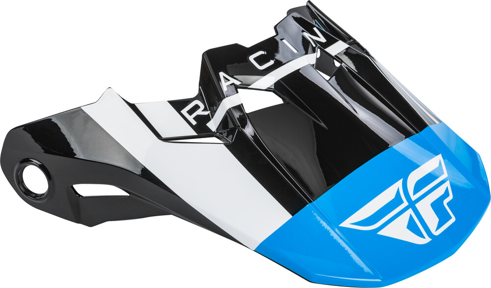 FORMULA VECTOR HELMET VISOR BLUE/WHITE/BLACK YL-SM