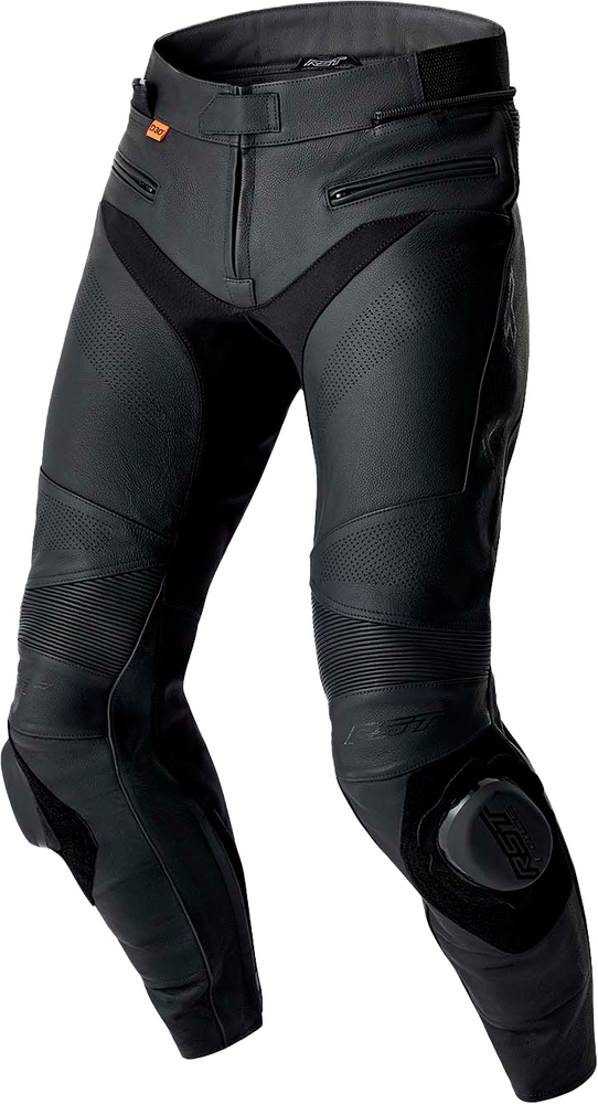Rst S1 D3O SL LEATHER PANTS BLACK 5XL — Black