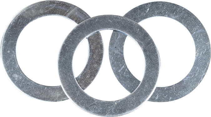 SPRING SHIMS 3/PK