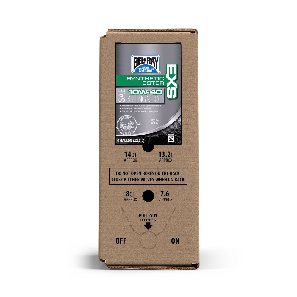 EXS FULL SYN ESTER OIL 10W40 6GAL BAG IN BOX