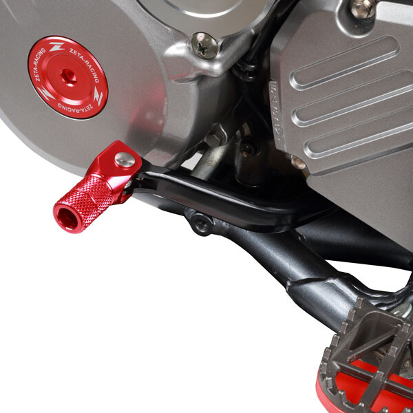 ZETA FORGED SHIFT LEVER RED SUZ