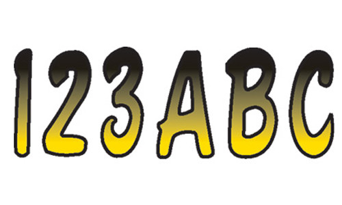 SERIES 200 REGISTRATION KIT (YELLOW/BLACK)