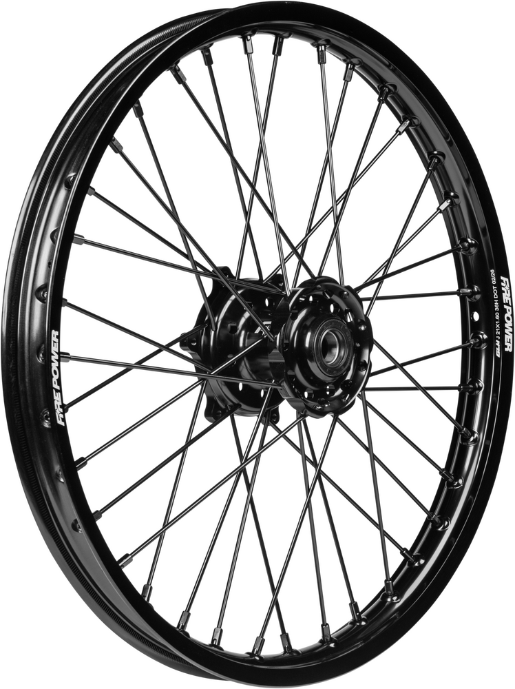 Fire Power Front Wheel 1.60 X 21" Black Yam