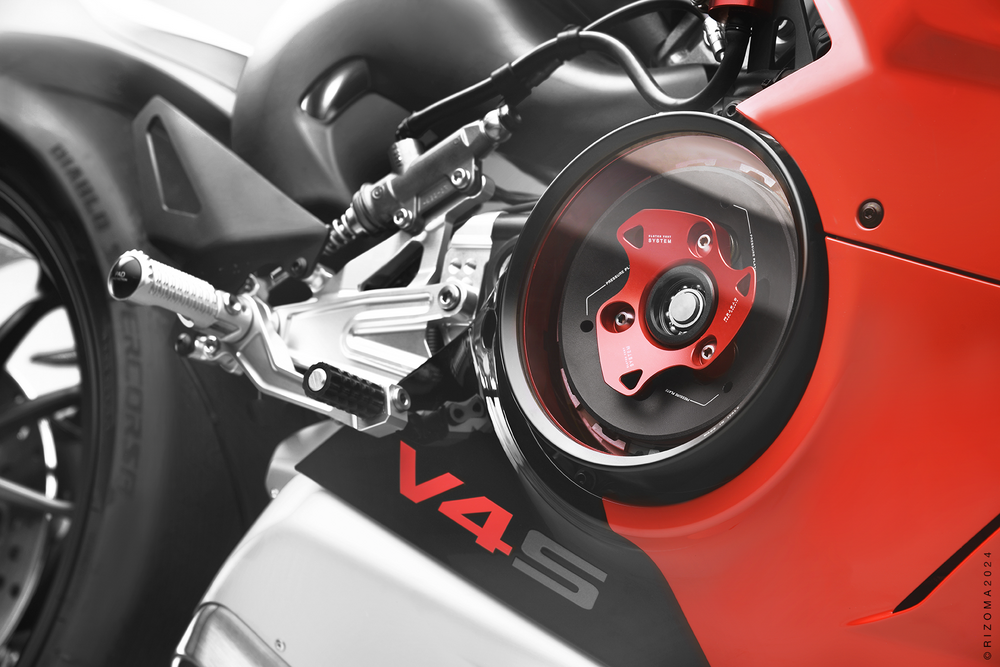 RIZOMA CLUTCH COVER RED DUC V4