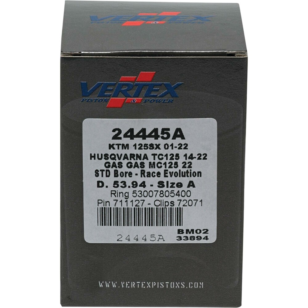 VERTEX PISTON KIT CAST RACE EVOLUTION 53.94/STD KTM / HUSQ / GAS