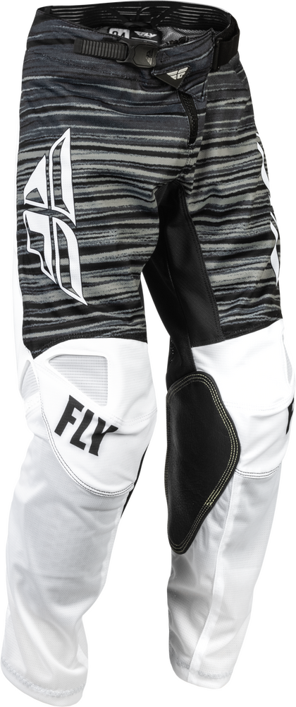YOUTH KINETIC MESH PANTS BLACK/WHITE/GREY SZ 24