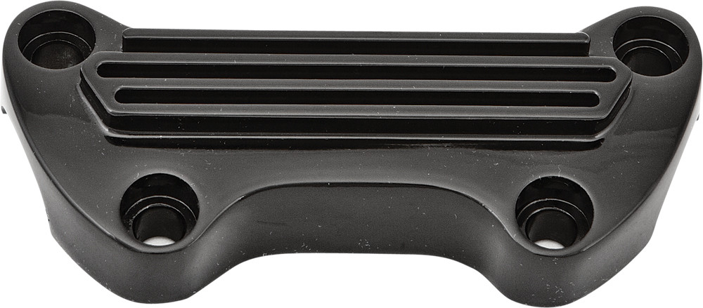 Harddrive H-Bar Clamp Finned W/O Skirt Black