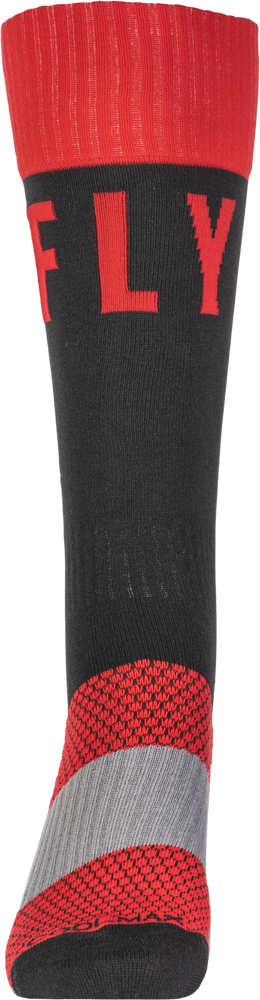 FLY RACING MX PRO SOCKS RED/BLACK LG/XL