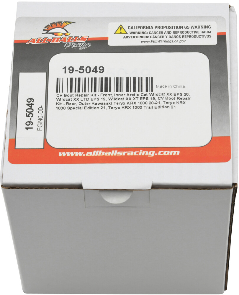 ALL BALLS CV BOOT KIT