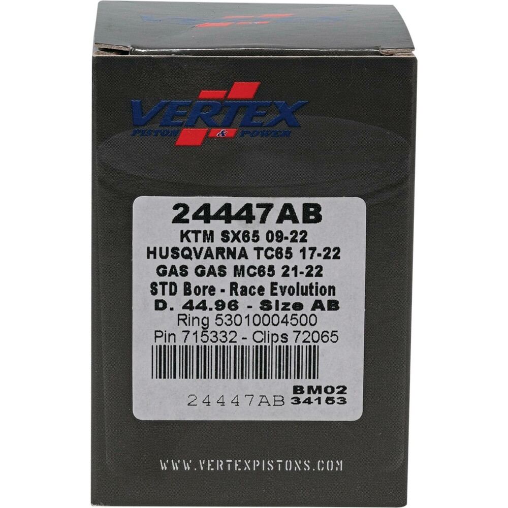 VERTEX PISTON KIT CAST RACE EVOLUTION 44.96/STD KTM / HUSQ / GAS
