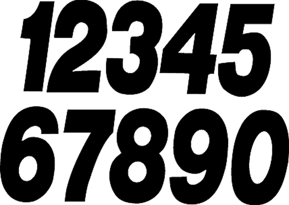 DIRT DIGITS #1 7" BLACK SUPER X DIGITS 3/PK