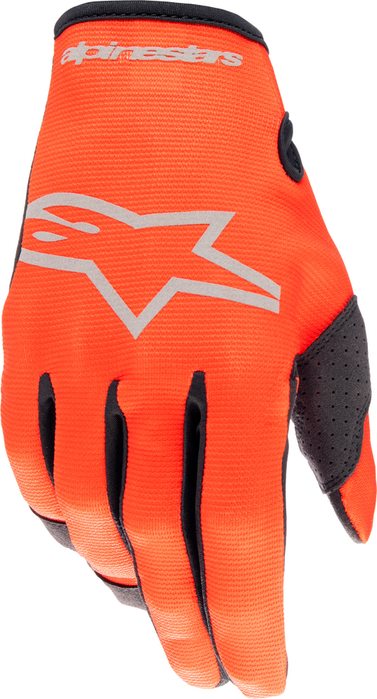 RADAR GLOVES HOT ORANGE/BLACK 2X