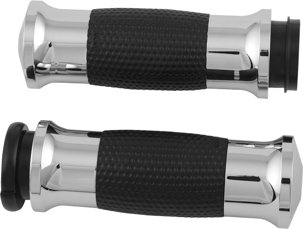 AVON AIR GEL GRIPS W/F-B-W THROTTLE CHROME